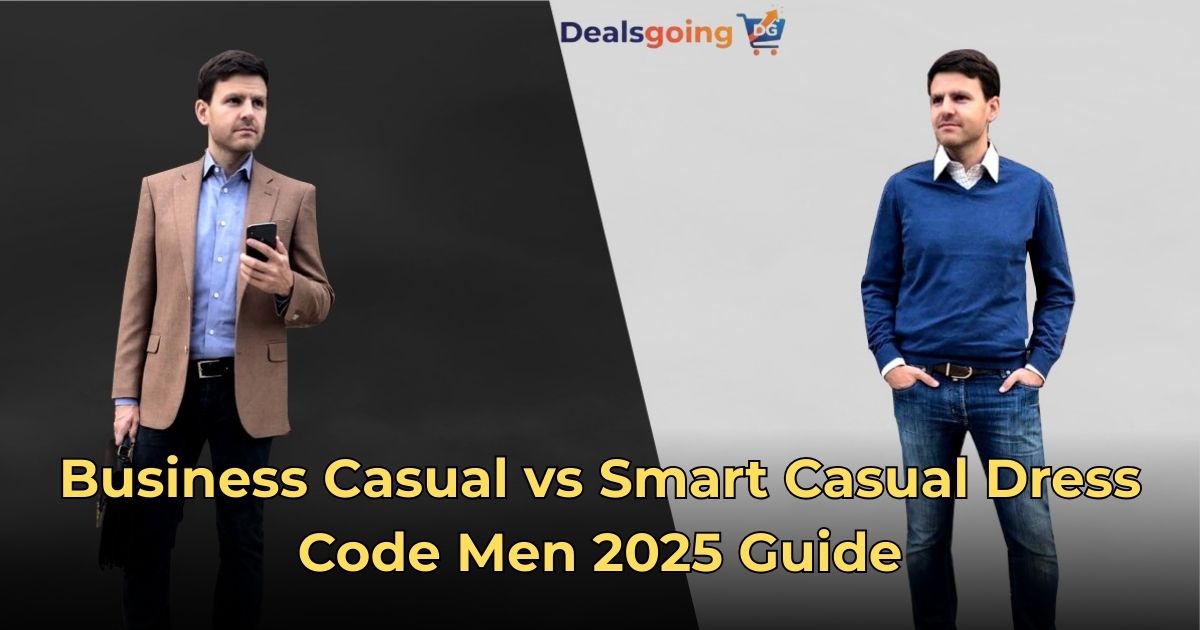 Business Casual vs Smart Casual Dress Code Men 2025 Guide